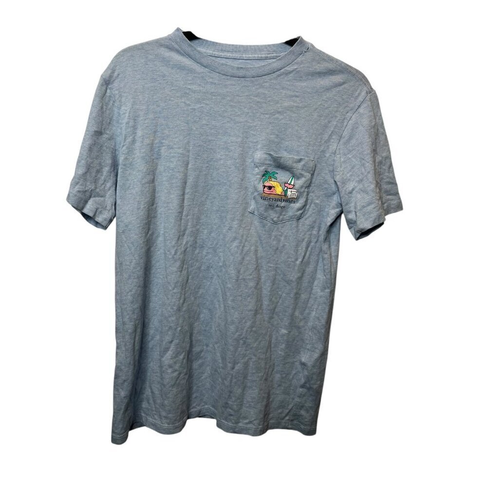 Vineyard Vines San Diego Surf Whale Tee | Size XS